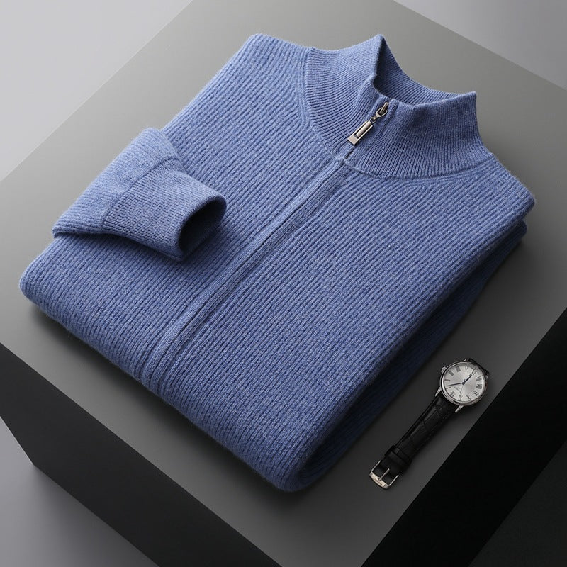 CIÉLO Merino Elevated Zipped Cardigan