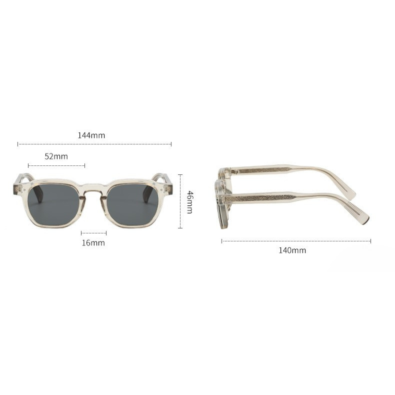 Levin™ - Round retro sunglasses