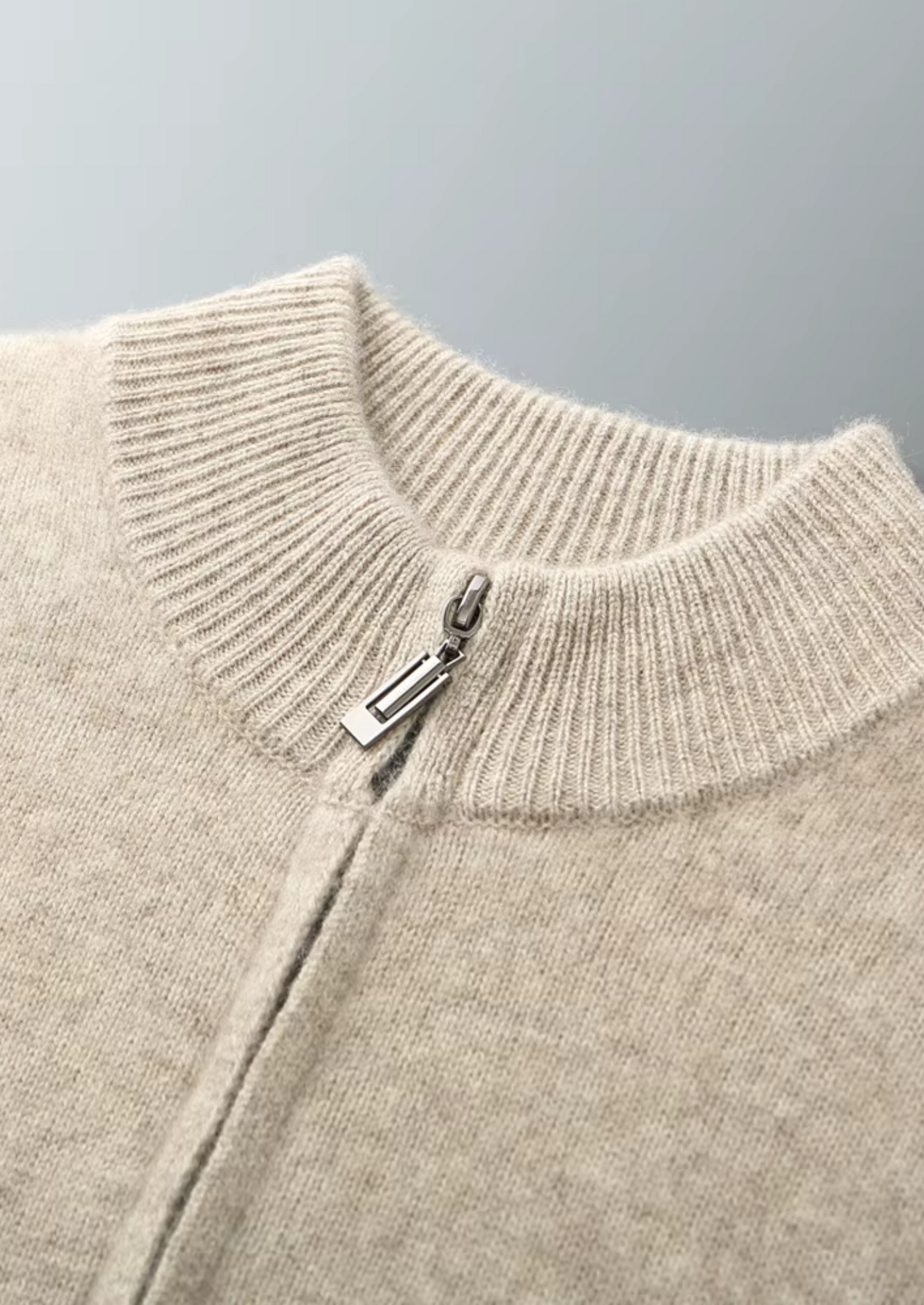 CIÉLO Merino Elevated Zipped Cardigan
