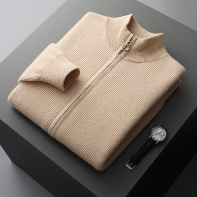 CIÉLO Merino Elevated Zipped Cardigan