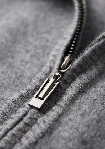CIÉLO Merino Elevated Zipped Cardigan