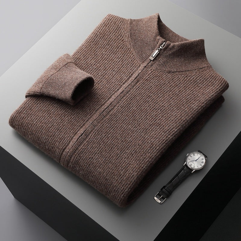 CIÉLO Merino Elevated Zipped Cardigan