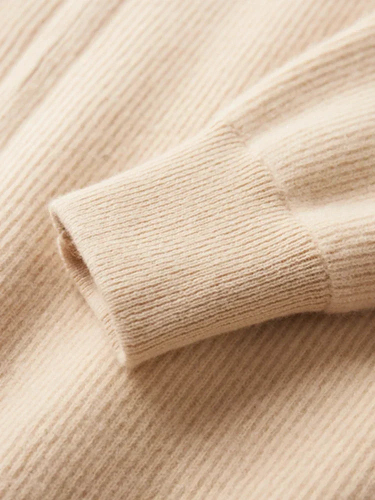 CIÉLO Merino Elevated Zipped Cardigan