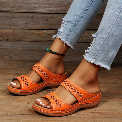 Doris™ - Orthopädische Sandalen Orange / 35
