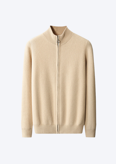 CIÉLO Merino Elevated Zipped Cardigan