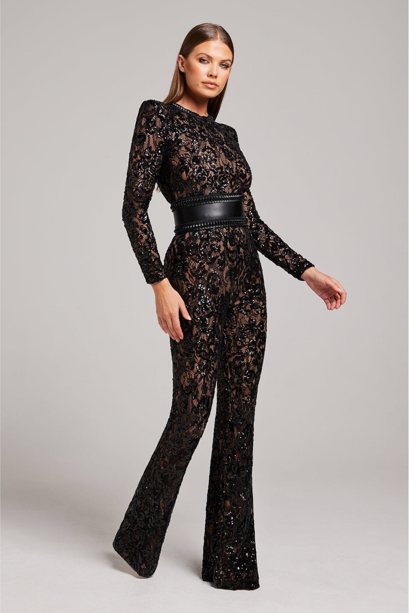 Féline™ - Elegant lace jumpsuit