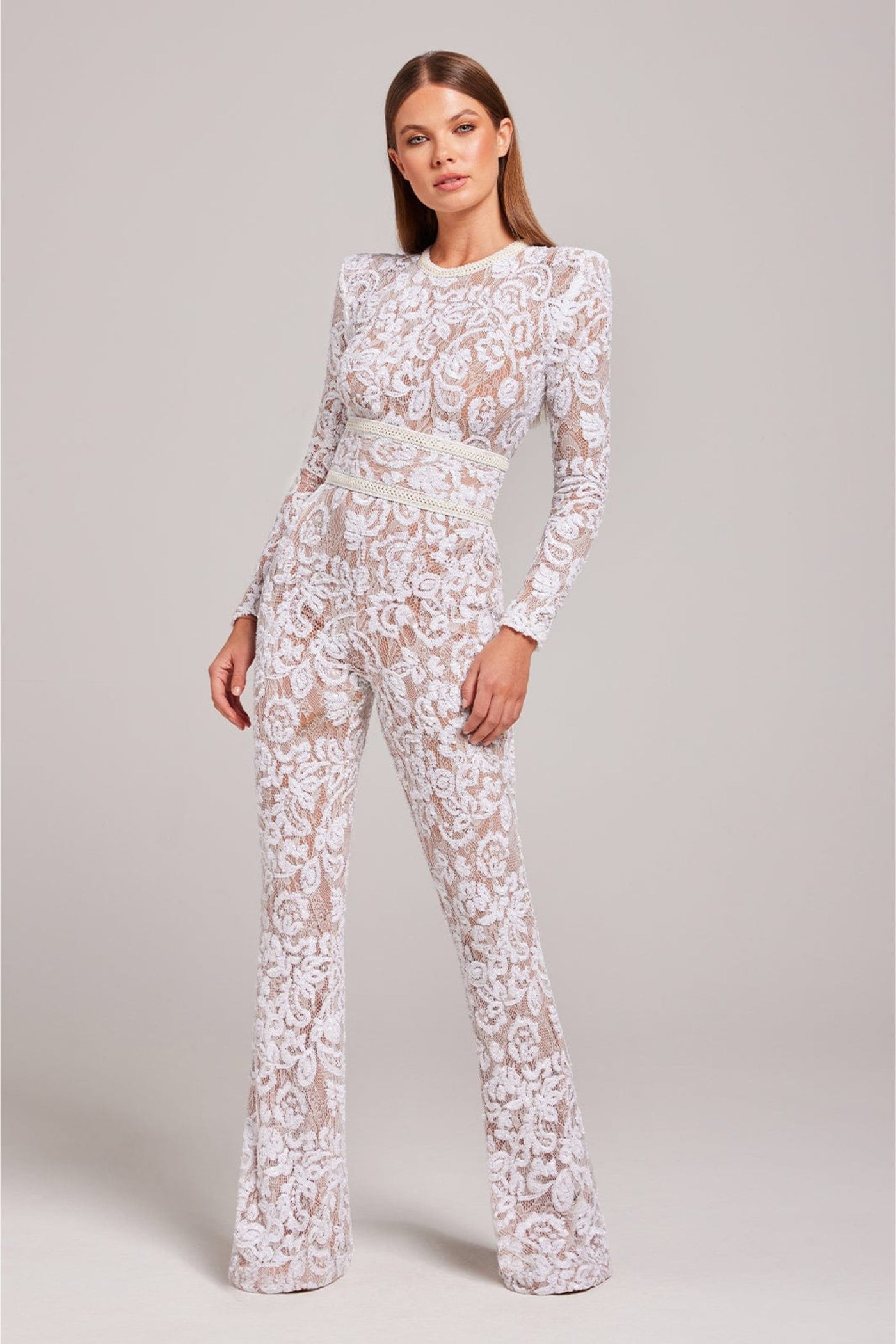 Féline™ - Elegant lace jumpsuit