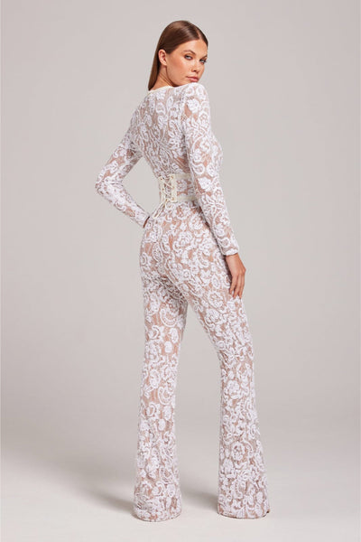 Féline™ - Elegant lace jumpsuit