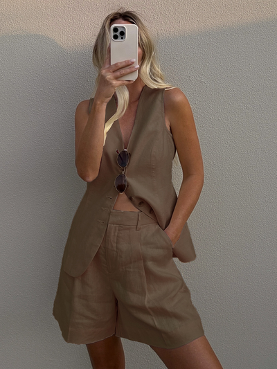 Alba™ - Two-piece linen cosy set