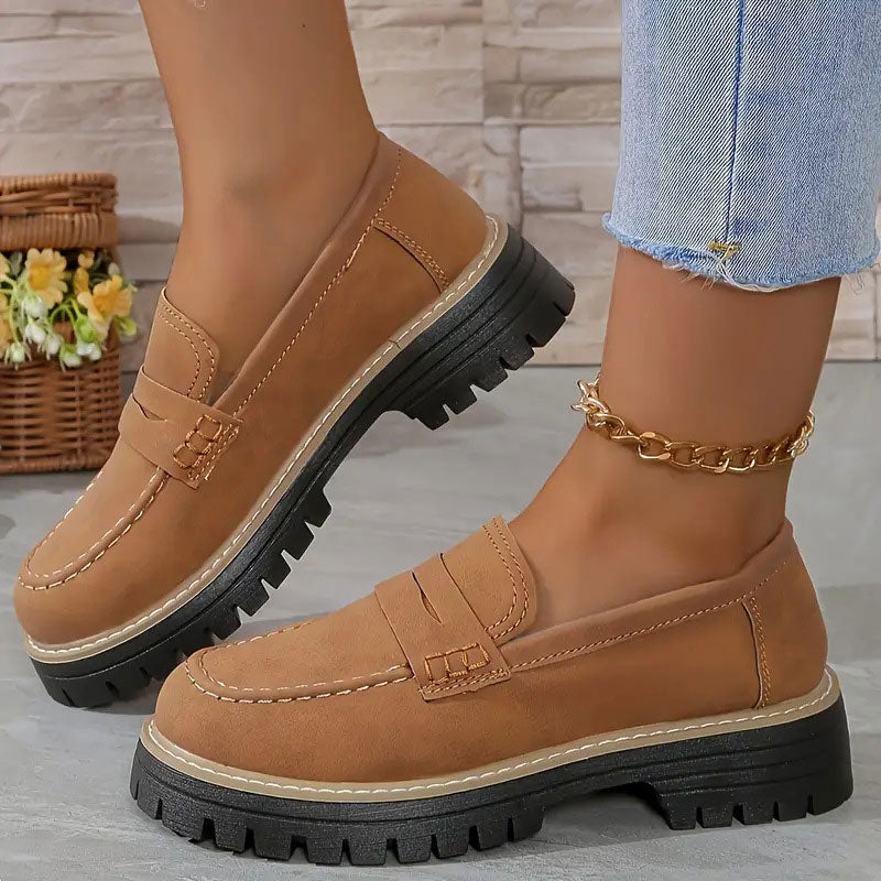 Milena™ - Stylish shoes with sandblasted heels